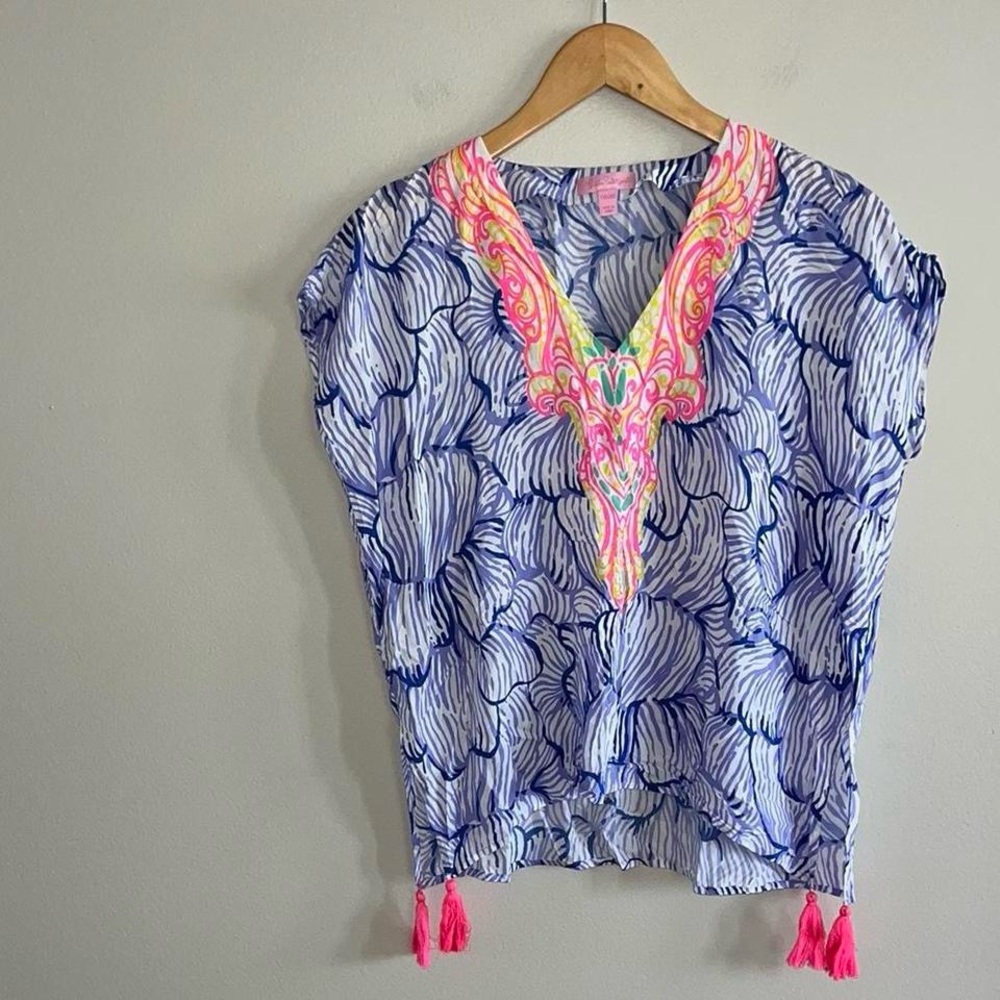 Lilly Pulitzer Sydney Caftan Blouse
